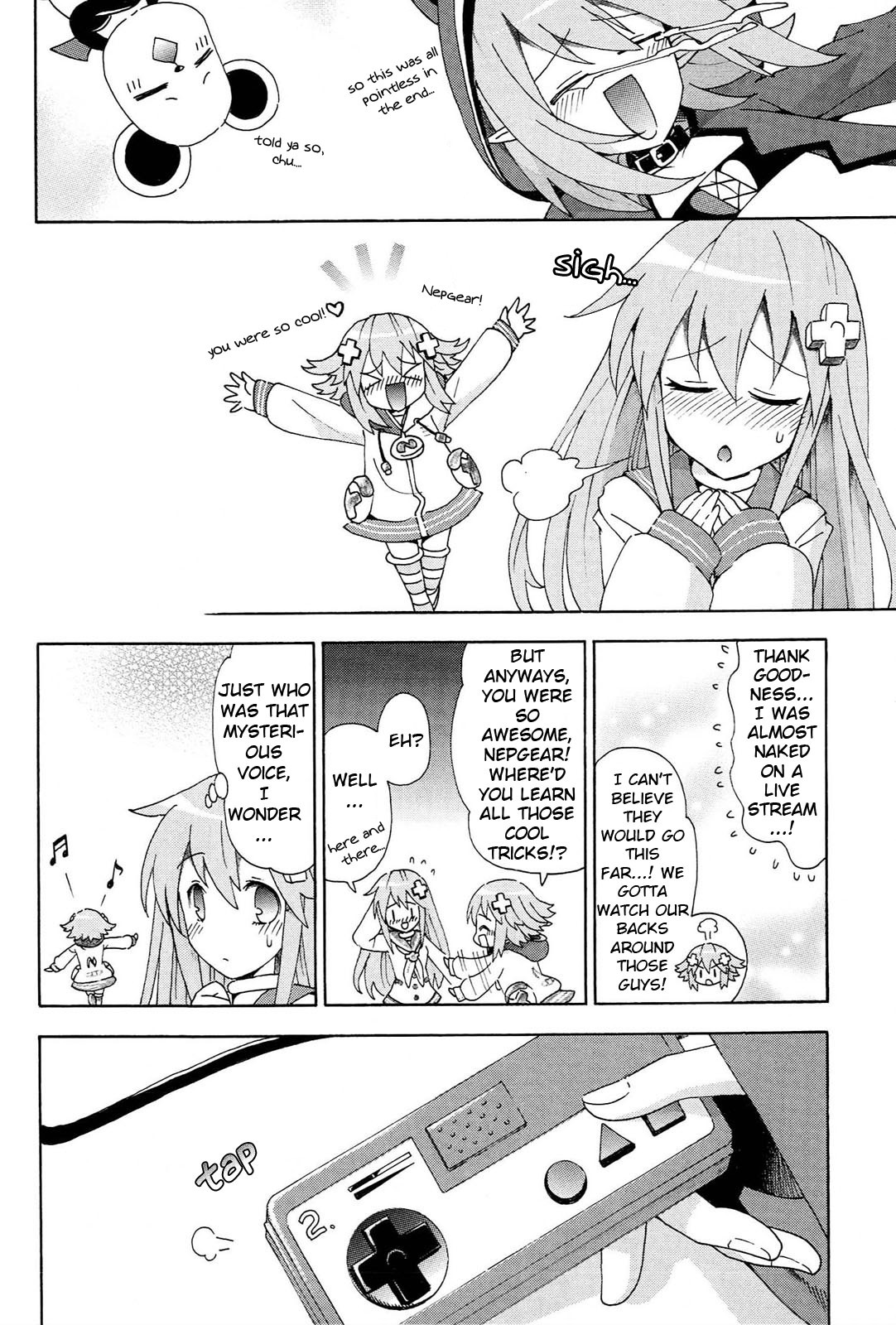 Choujigen Game Neptune - Megami Tsuushin Chapter 18 #14