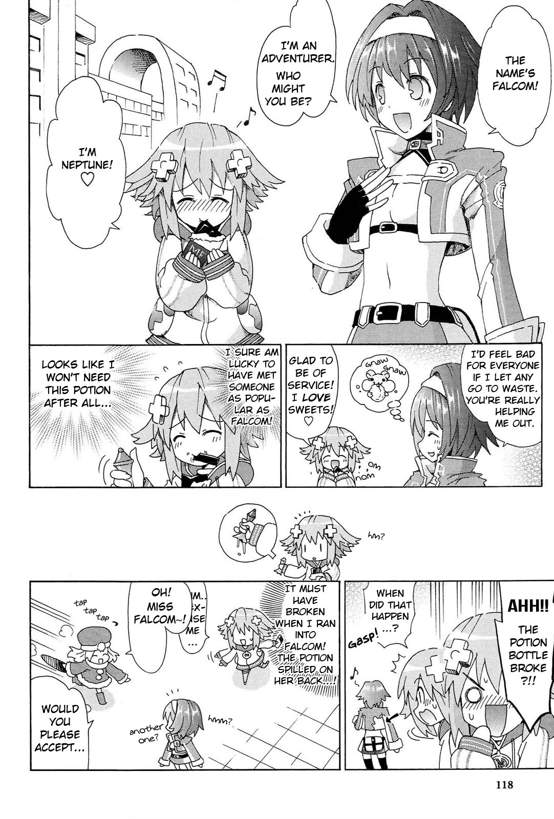 Choujigen Game Neptune - Megami Tsuushin Chapter 16 #6