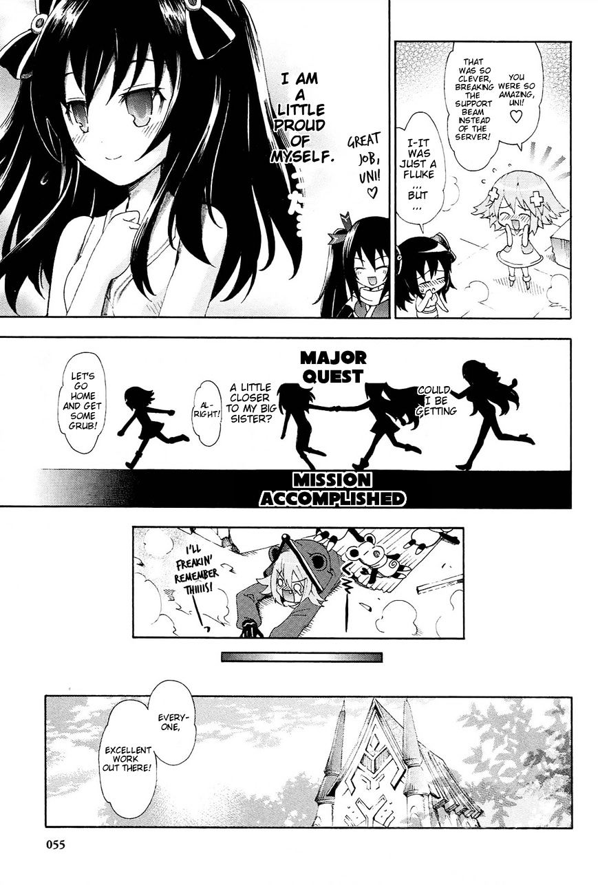 Choujigen Game Neptune - Megami Tsuushin Chapter 12 #14