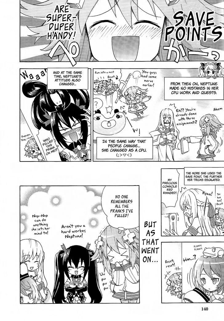 Choujigen Game Neptune - Megami Tsuushin Chapter 8 #10