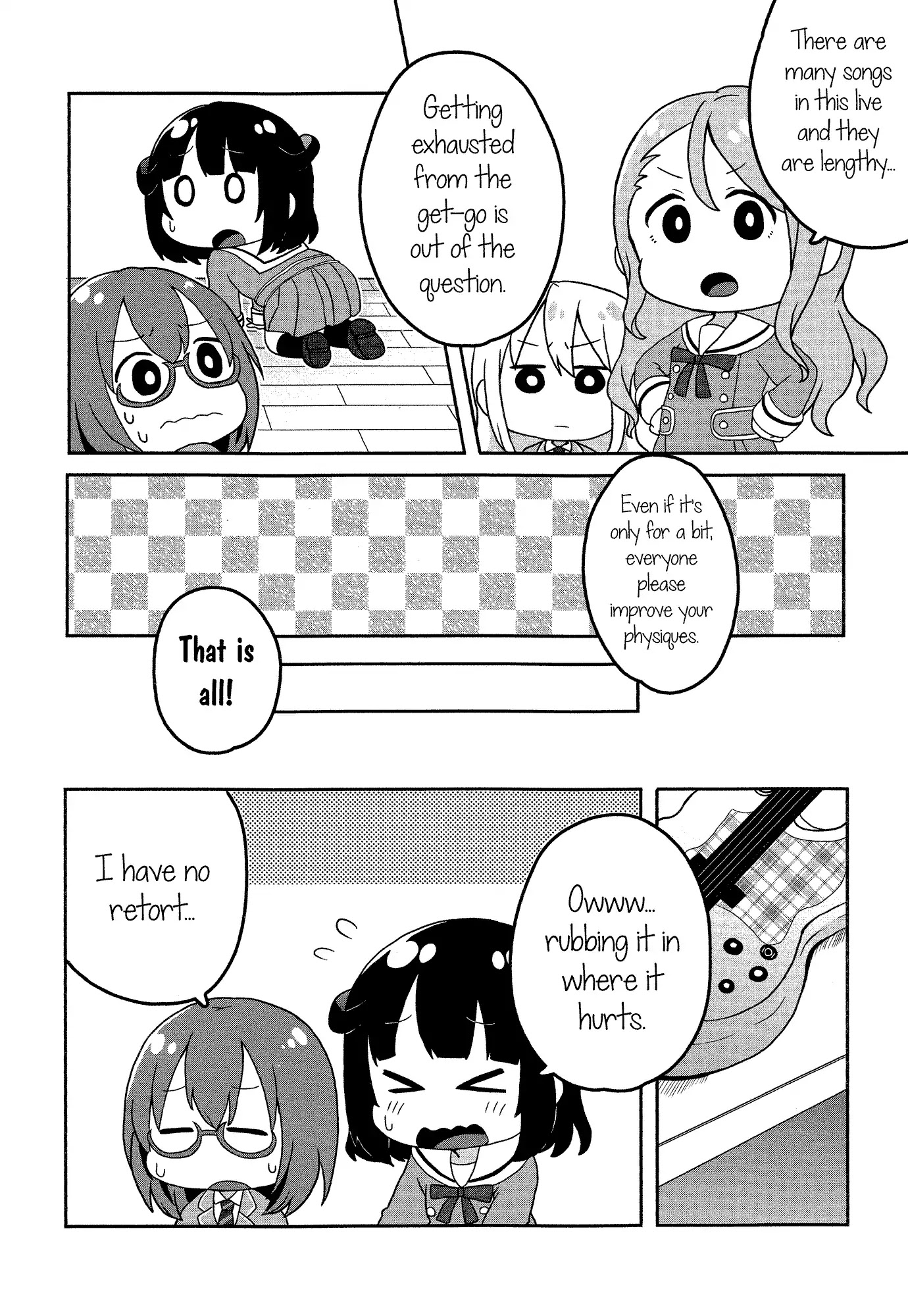 Bang Dream! Girls Band Party!☆Pico Comic Anthology Chapter 19 #3