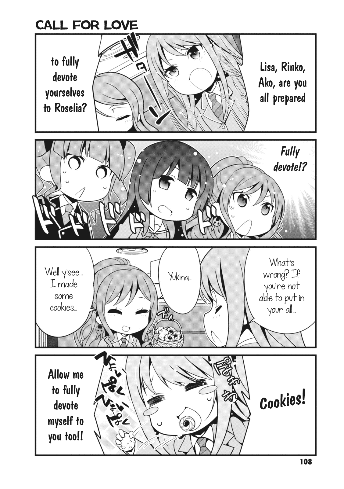 Bang Dream! Girls Band Party!☆Pico Comic Anthology Chapter 13 #2