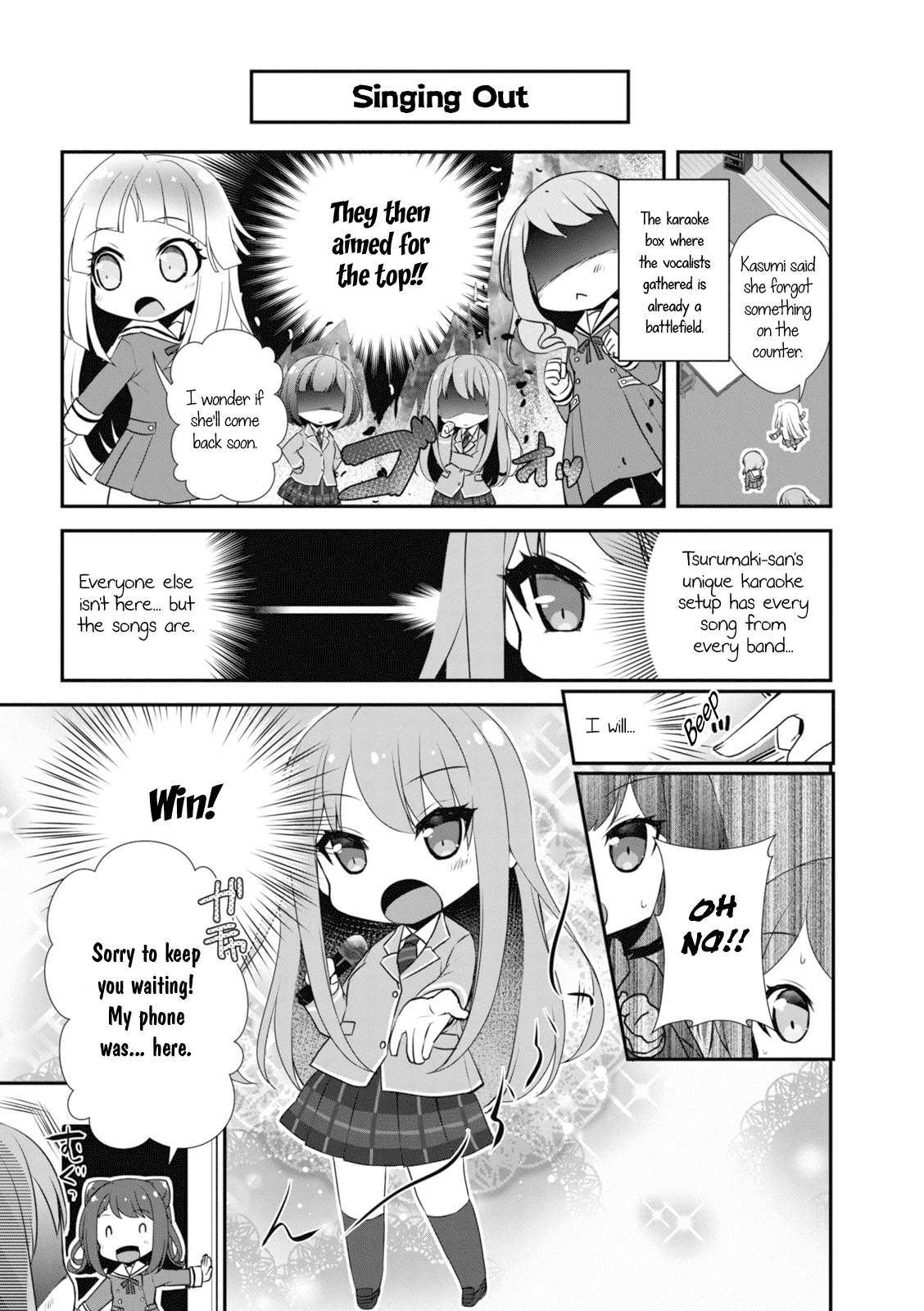 Bang Dream! Girls Band Party!☆Pico Comic Anthology Chapter 11 #3