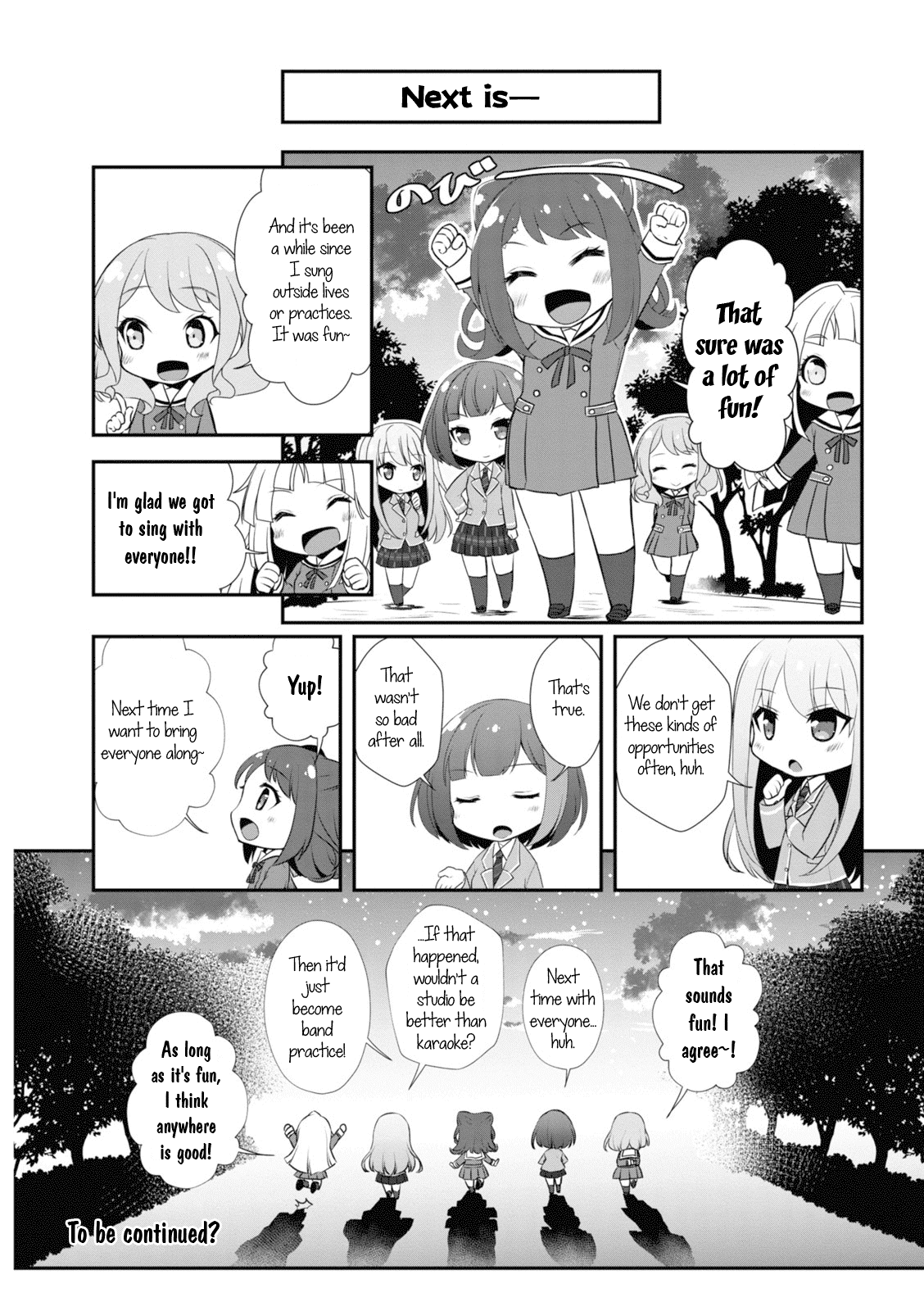 Bang Dream! Girls Band Party!☆Pico Comic Anthology Chapter 11 #8