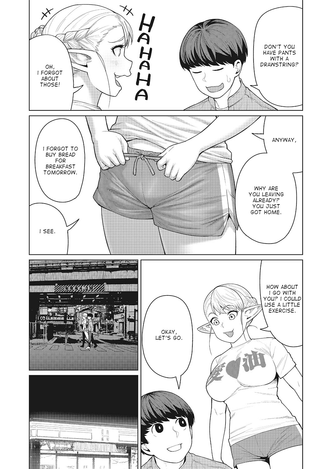 Elf-San Wa Yaserarenai. Chapter 47 #11