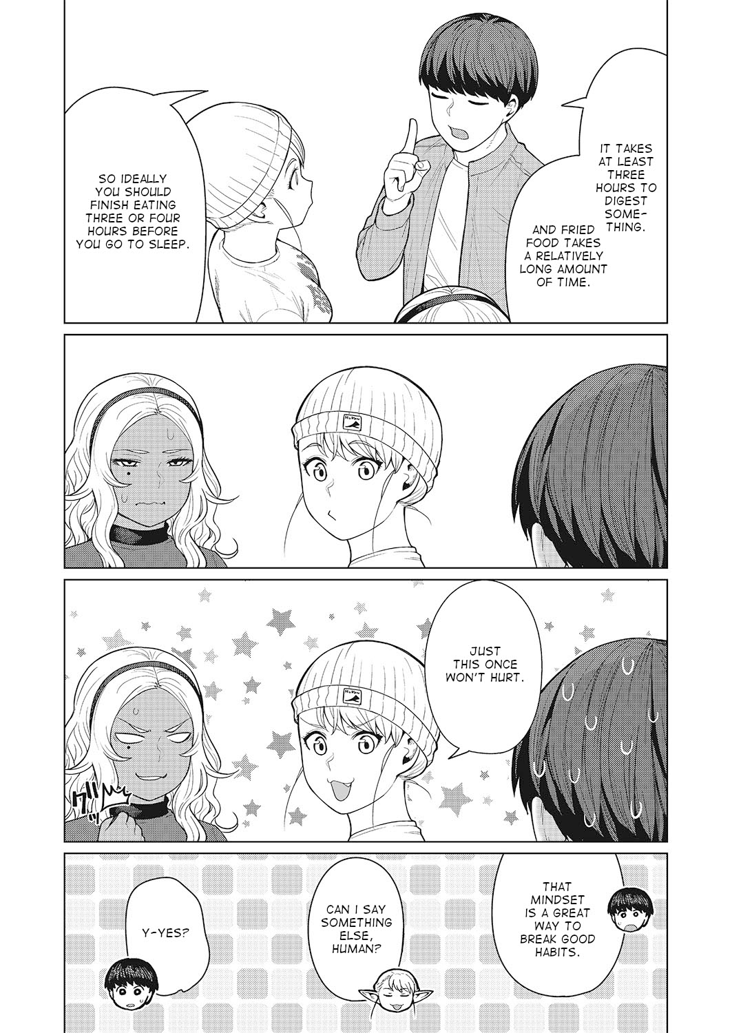 Elf-San Wa Yaserarenai. Chapter 47 #21