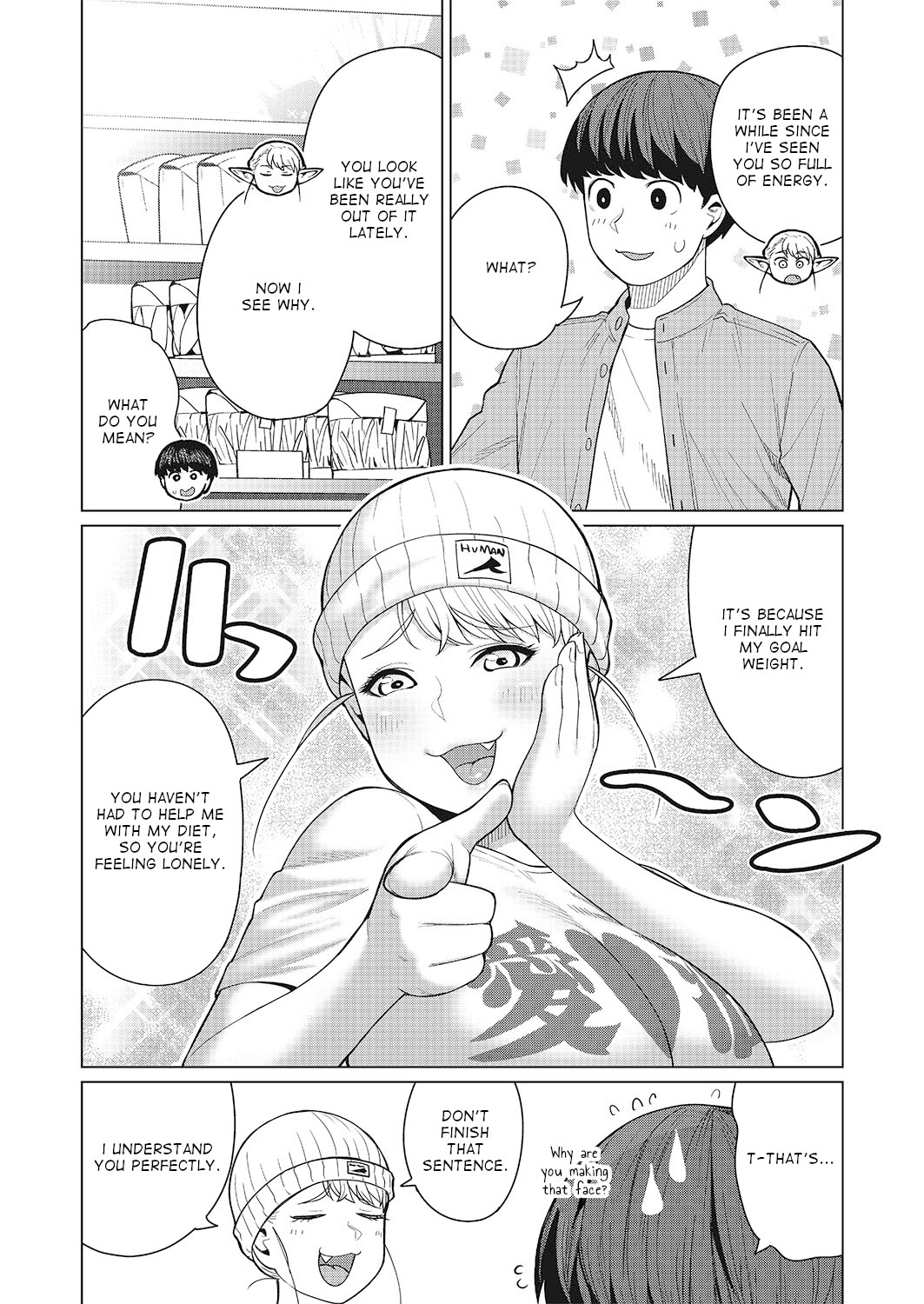 Elf-San Wa Yaserarenai. Chapter 47 #22