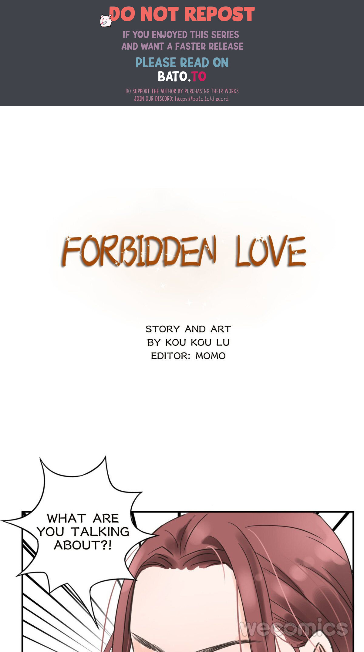 Forbidden Love Chapter 8 #1