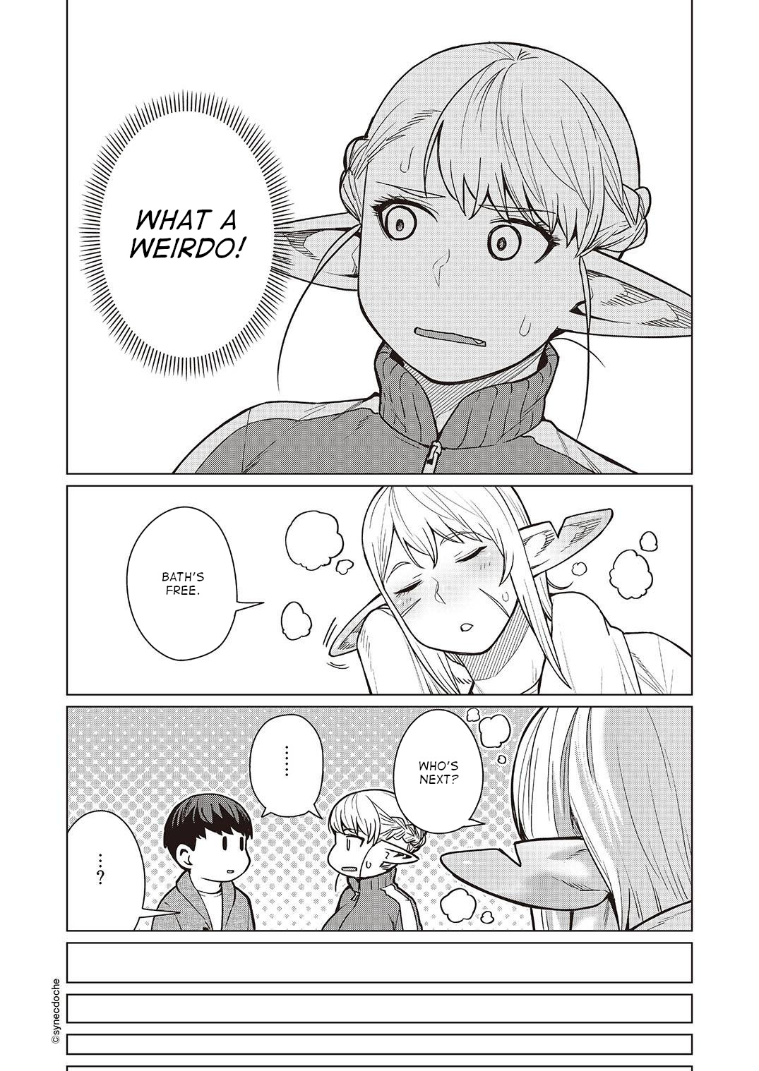 Elf-San Wa Yaserarenai. Chapter 46 #17