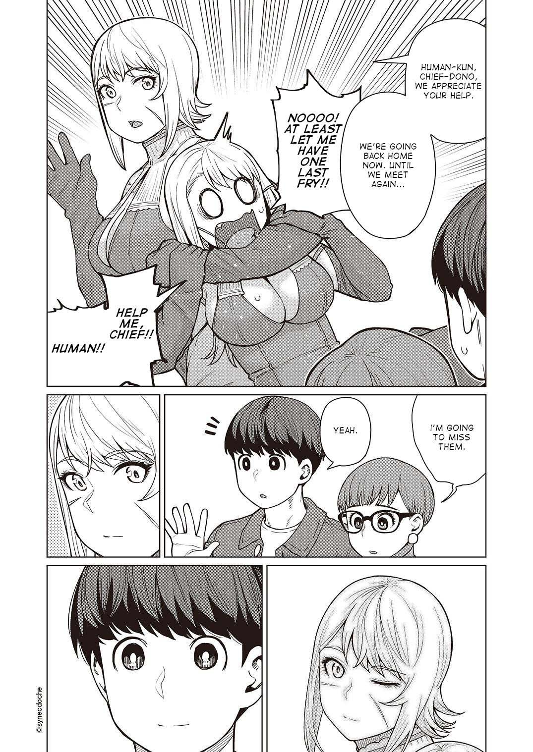 Elf-San Wa Yaserarenai. Chapter 46 #27