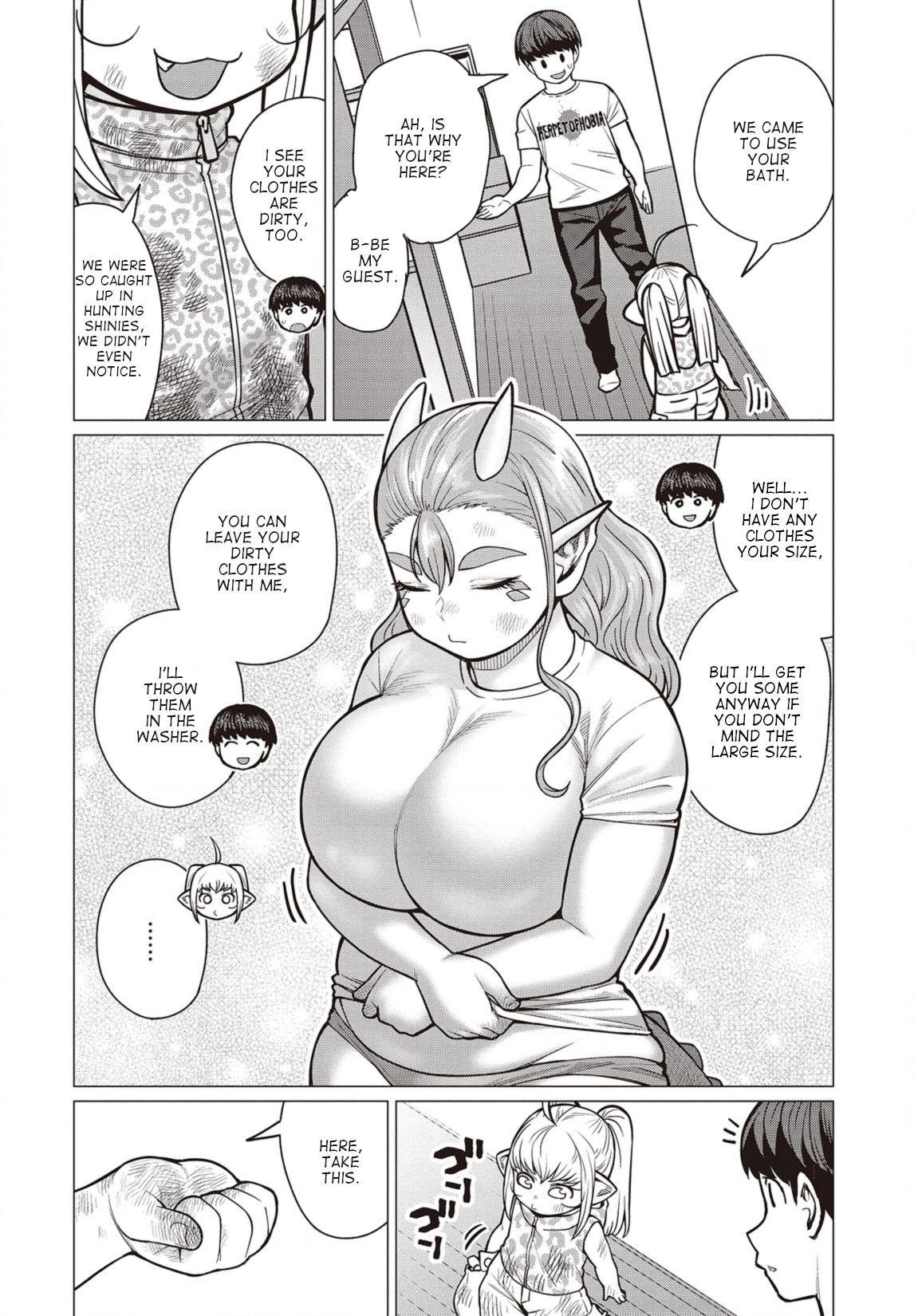 Elf-San Wa Yaserarenai. Chapter 39 #5