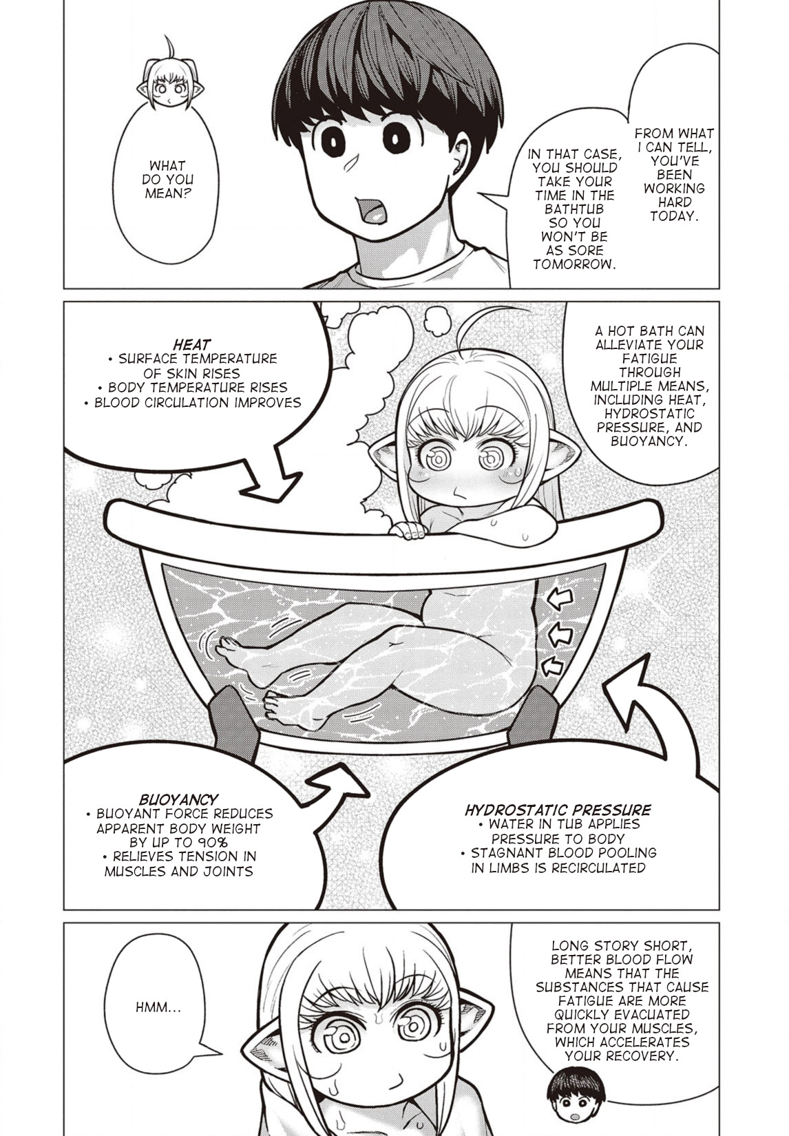 Elf-San Wa Yaserarenai. Chapter 39 #9