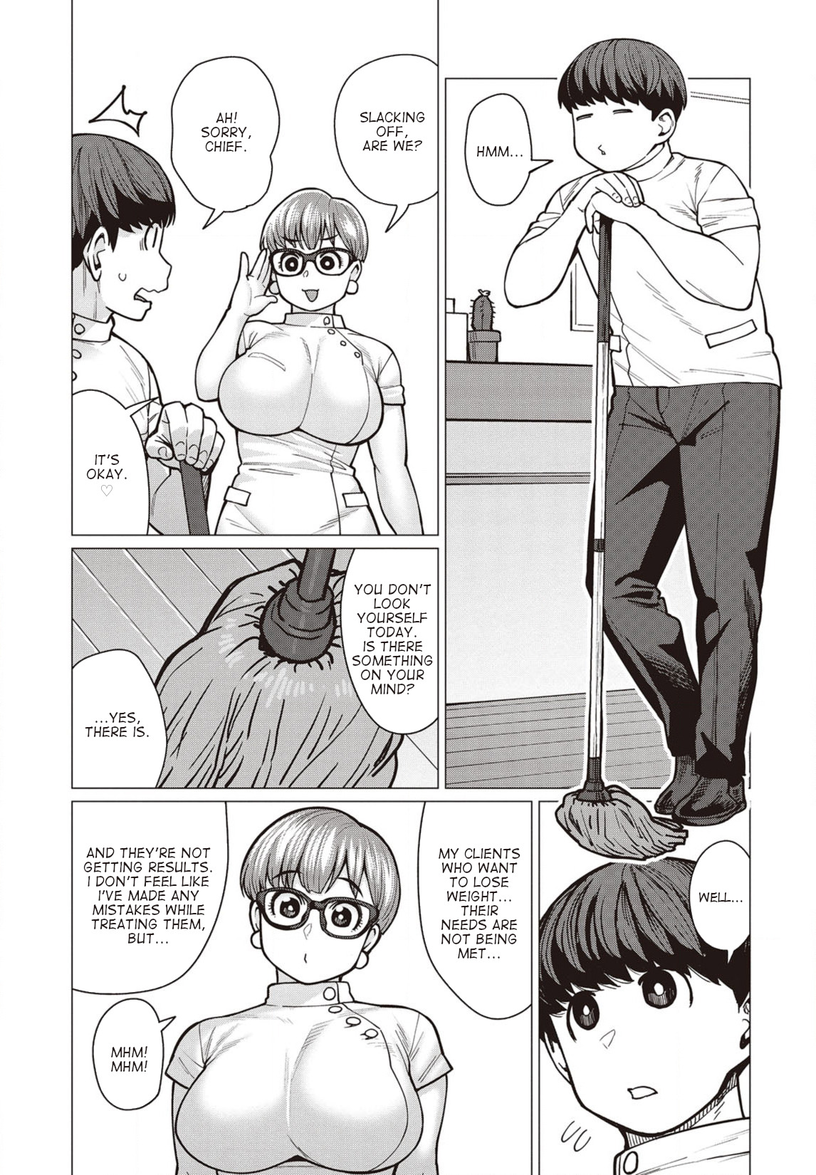 Elf-San Wa Yaserarenai. Chapter 37 #2