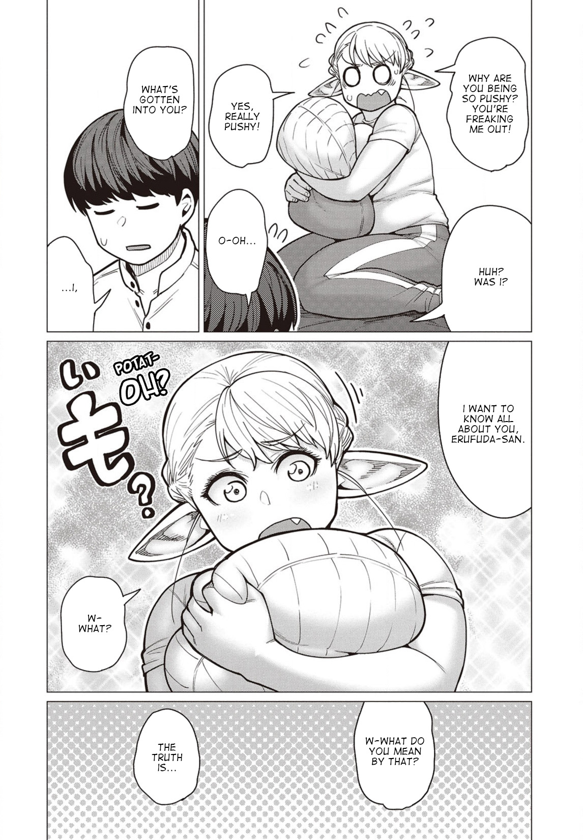 Elf-San Wa Yaserarenai. Chapter 37 #7