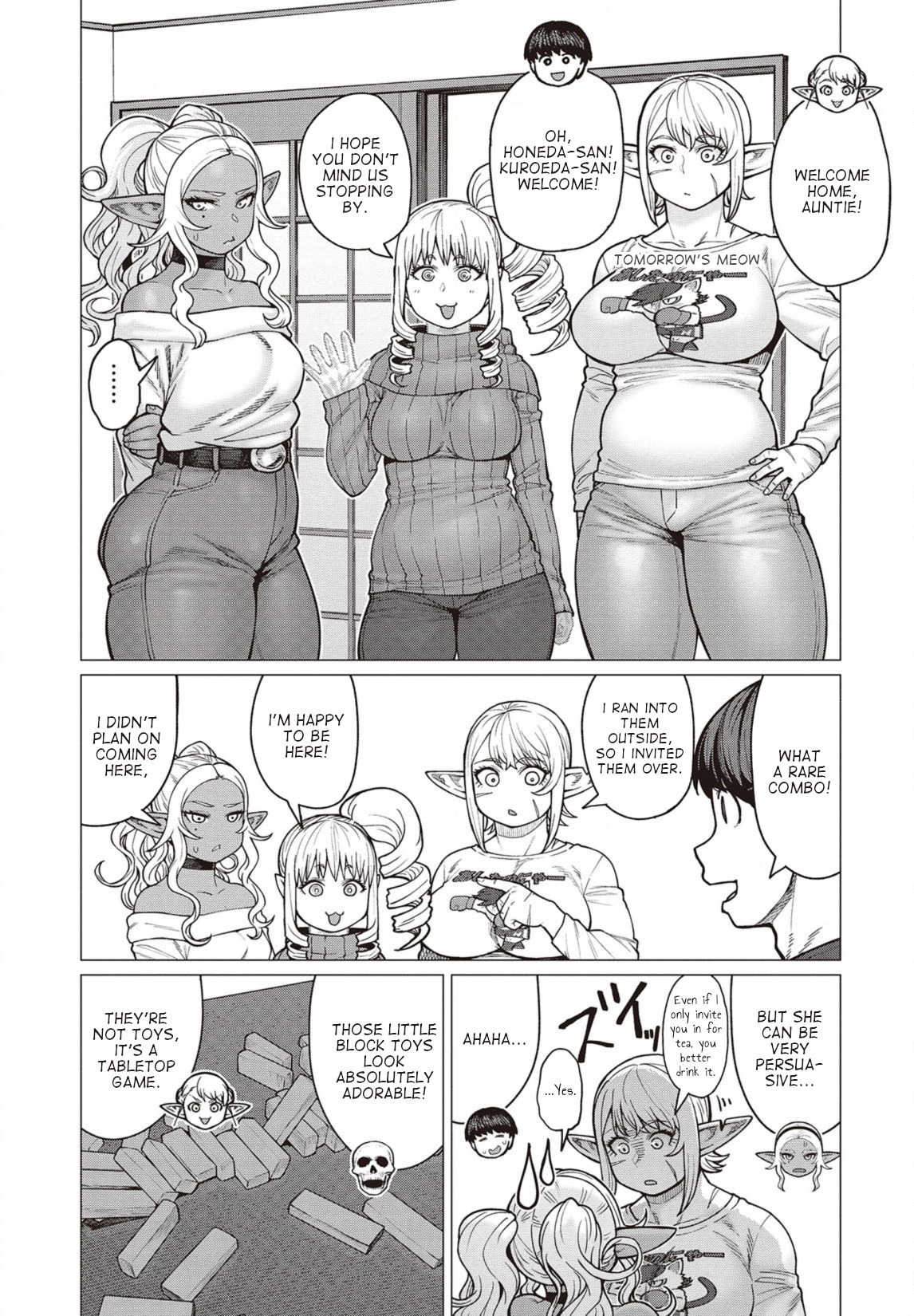 Elf-San Wa Yaserarenai. Chapter 36 #6