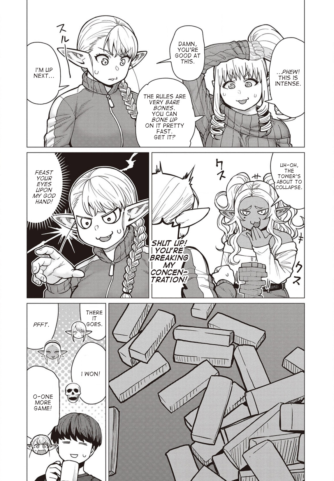 Elf-San Wa Yaserarenai. Chapter 36 #9