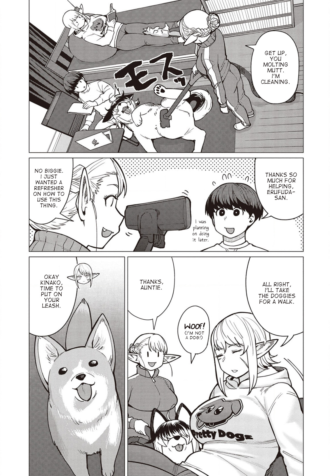 Elf-San Wa Yaserarenai. Chapter 34 #2