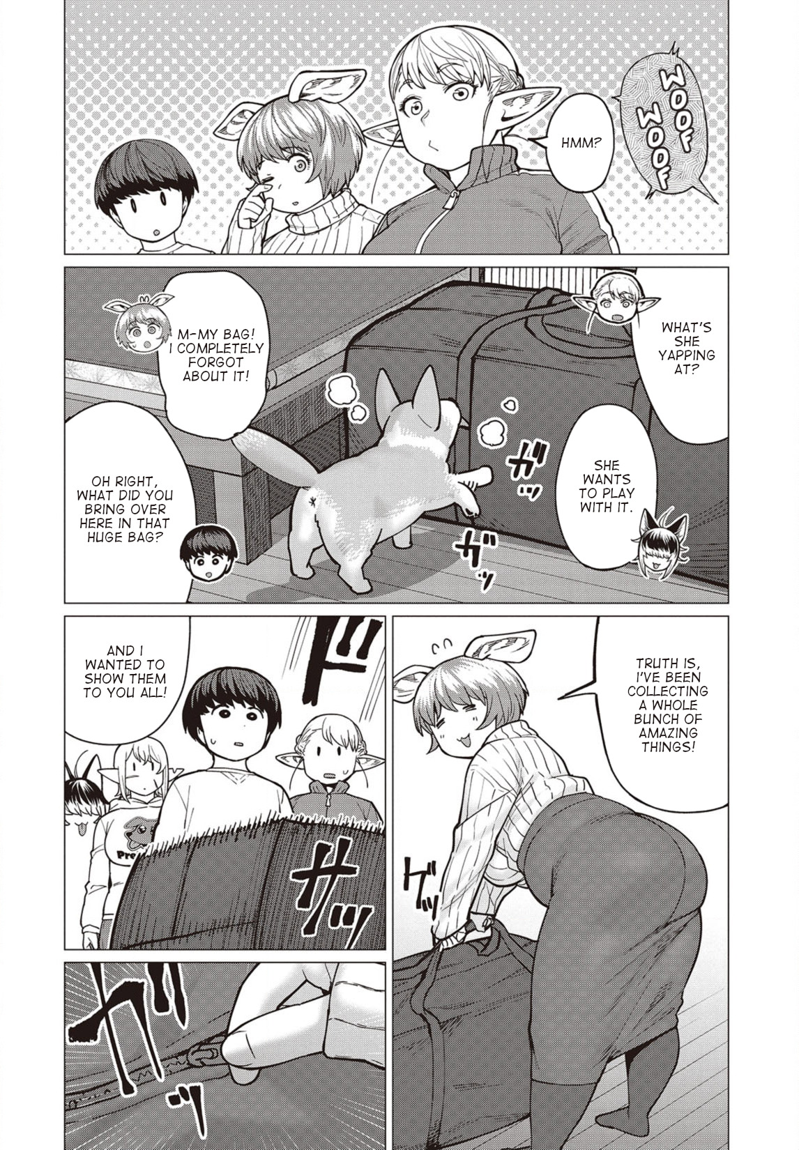 Elf-San Wa Yaserarenai. Chapter 34 #21