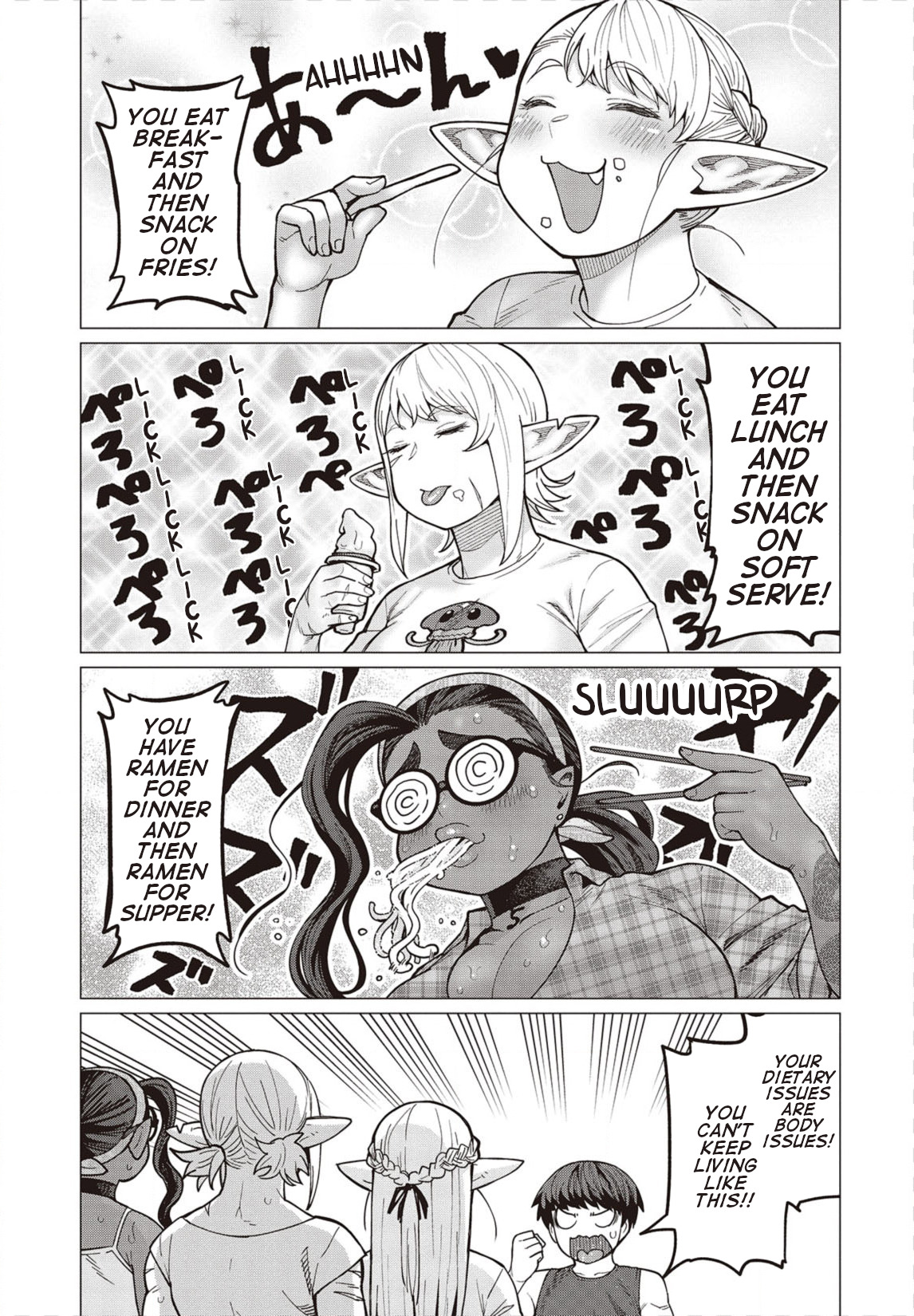 Elf-San Wa Yaserarenai. Chapter 31 #6