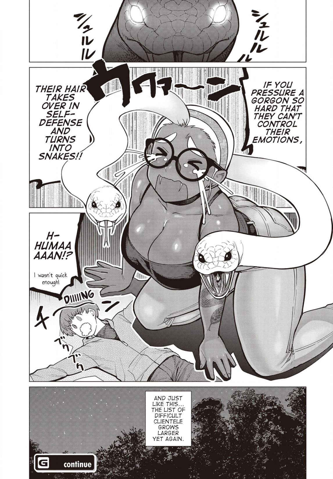 Elf-San Wa Yaserarenai. Chapter 27 #28