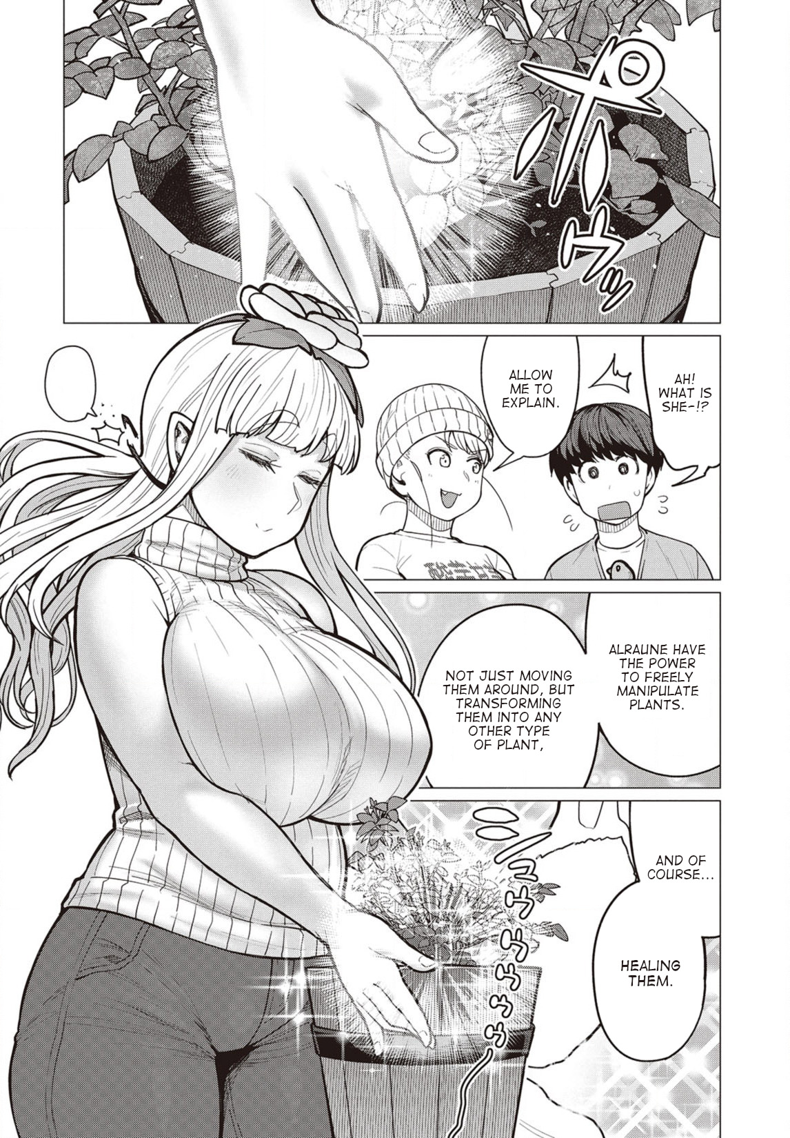 Elf-San Wa Yaserarenai. Chapter 28 #7