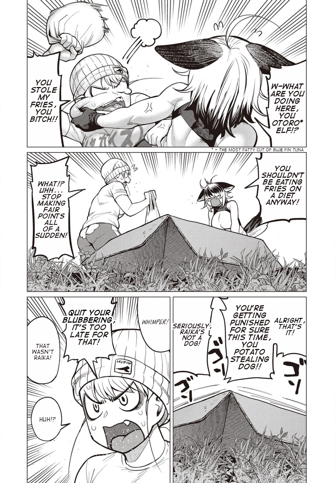 Elf-San Wa Yaserarenai. Chapter 30 #9