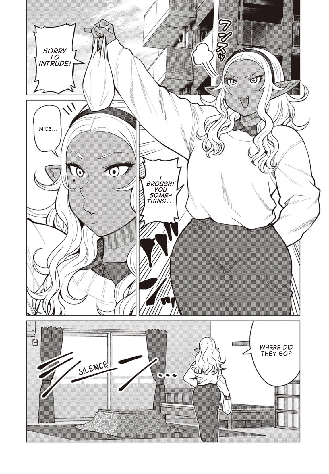 Elf-San Wa Yaserarenai. Chapter 23 #3