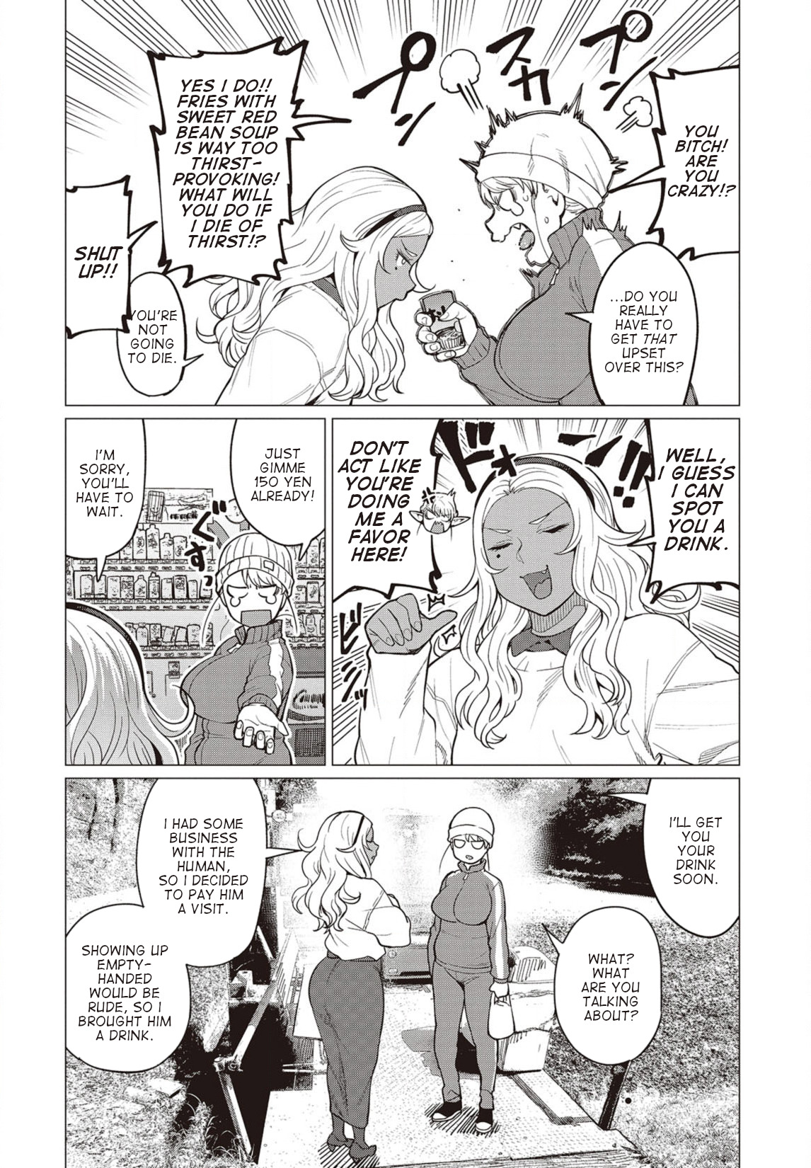 Elf-San Wa Yaserarenai. Chapter 23 #7