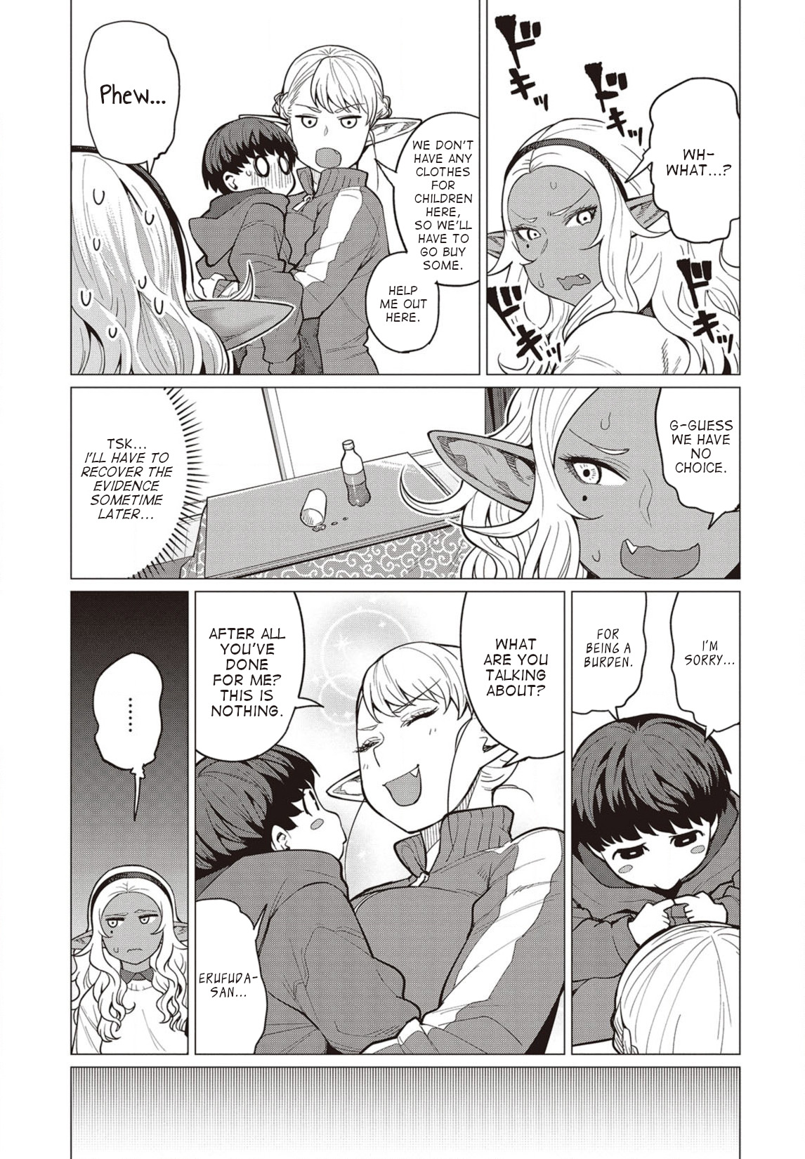 Elf-San Wa Yaserarenai. Chapter 23 #16