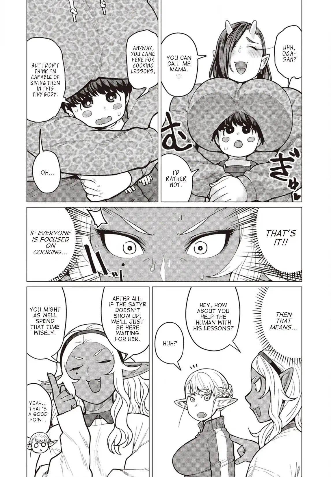 Elf-San Wa Yaserarenai. Chapter 24 #5