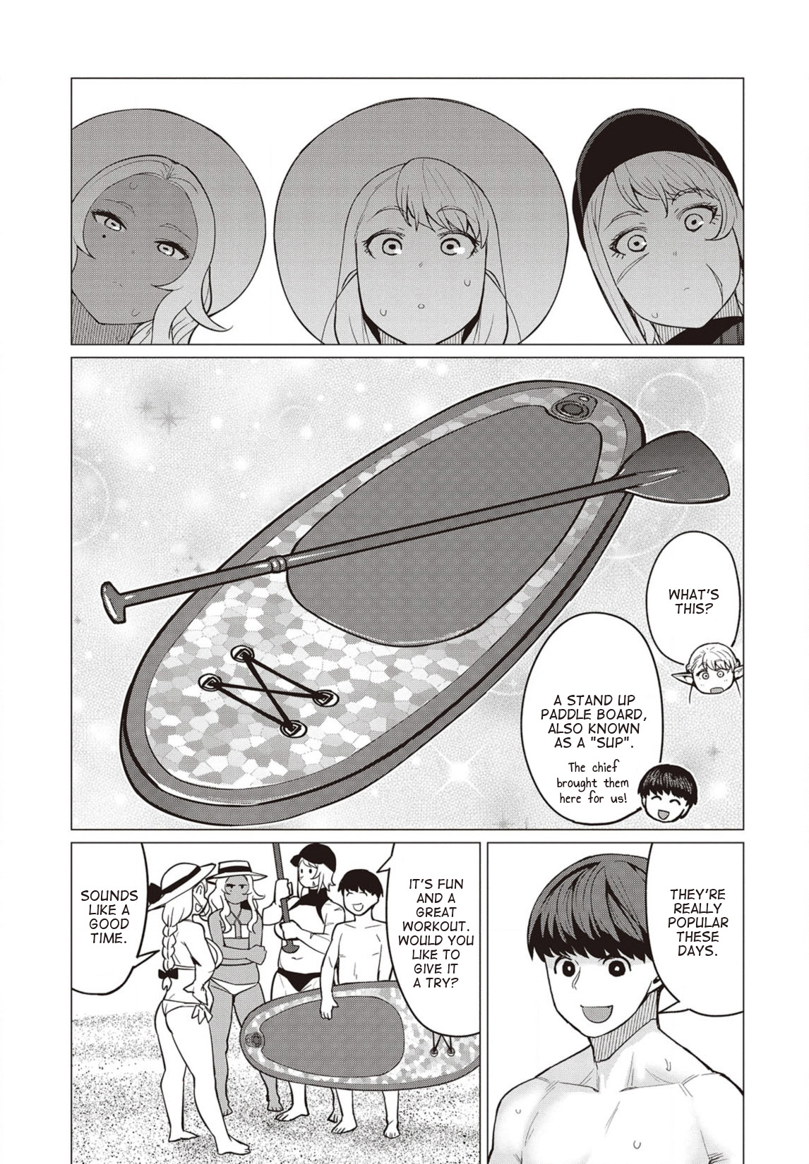 Elf-San Wa Yaserarenai. Chapter 22 #4