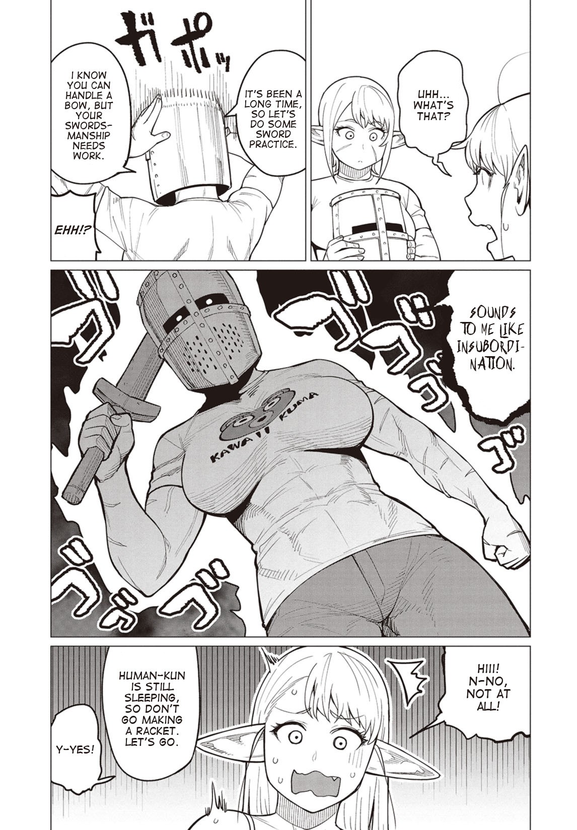 Elf-San Wa Yaserarenai. Chapter 19 #10