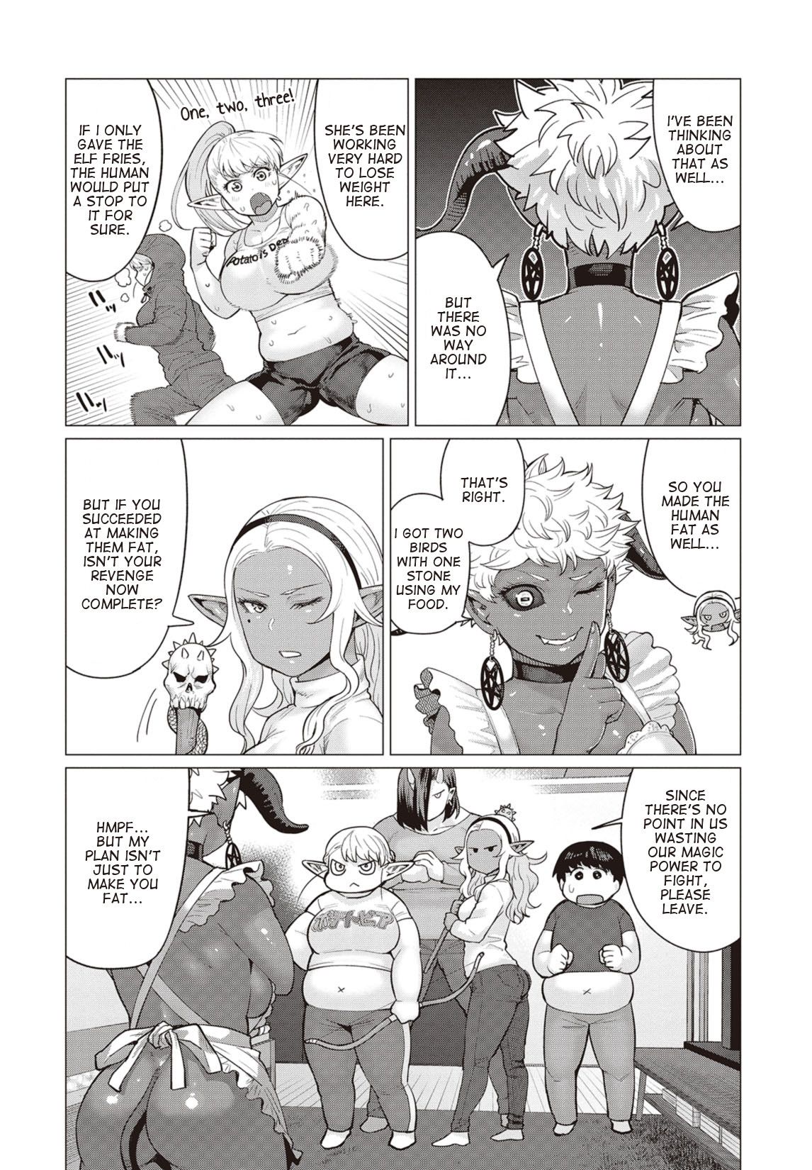 Elf-San Wa Yaserarenai. Chapter 13 #21