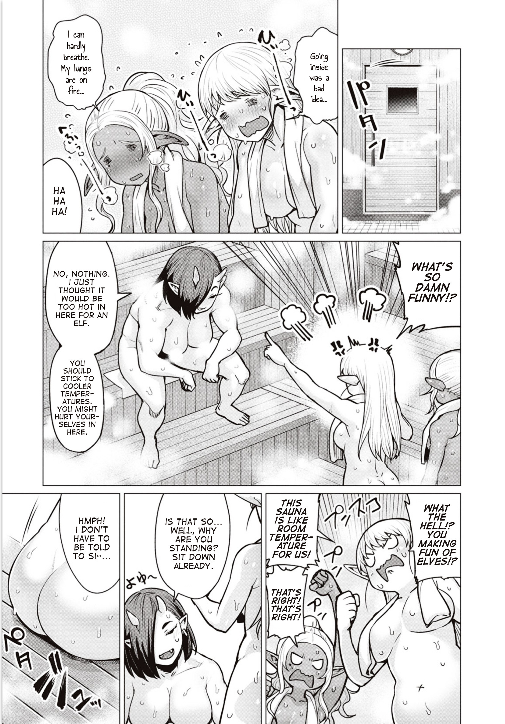 Elf-San Wa Yaserarenai. Chapter 5 #11