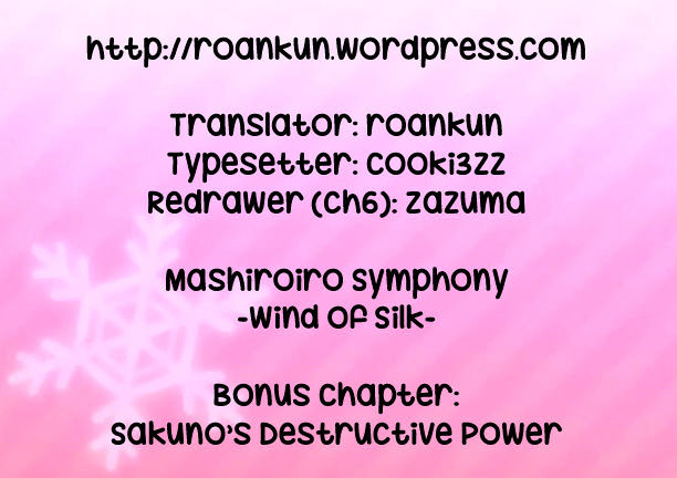 Mashiroiro Symphony - Wind Of Silk Chapter 6.5 #8