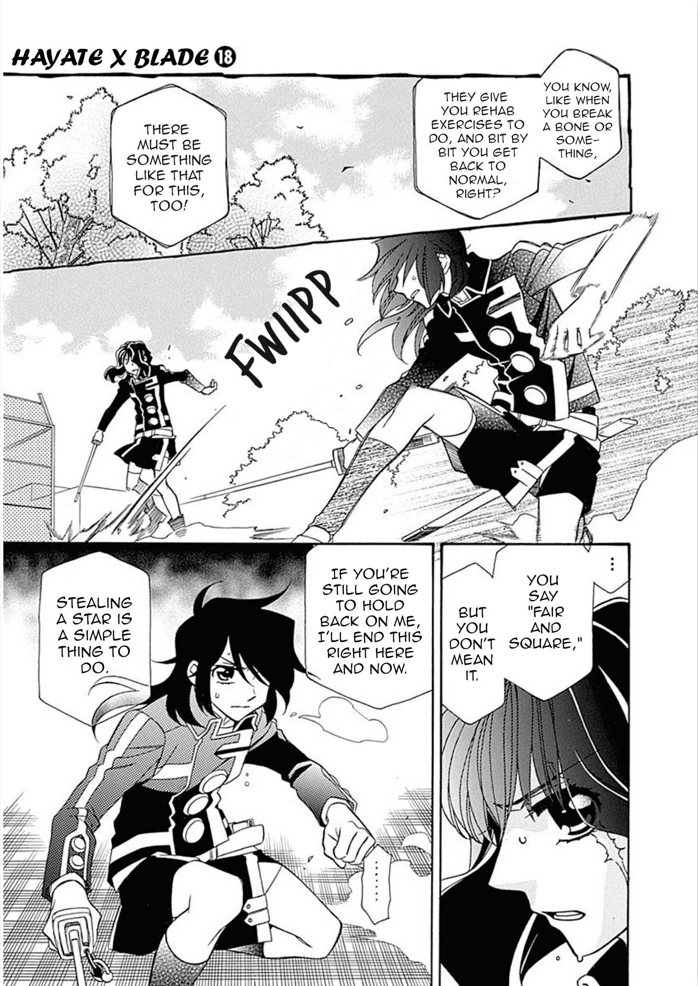 Hayate X Blade Chapter 102 #10