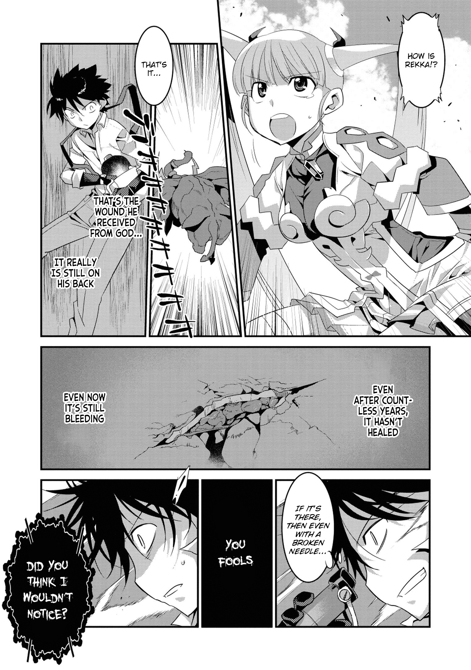 Ore Ga Heroine O Tasukesugite Sekai Ga Little Mokushiroku!? Chapter 32 #18