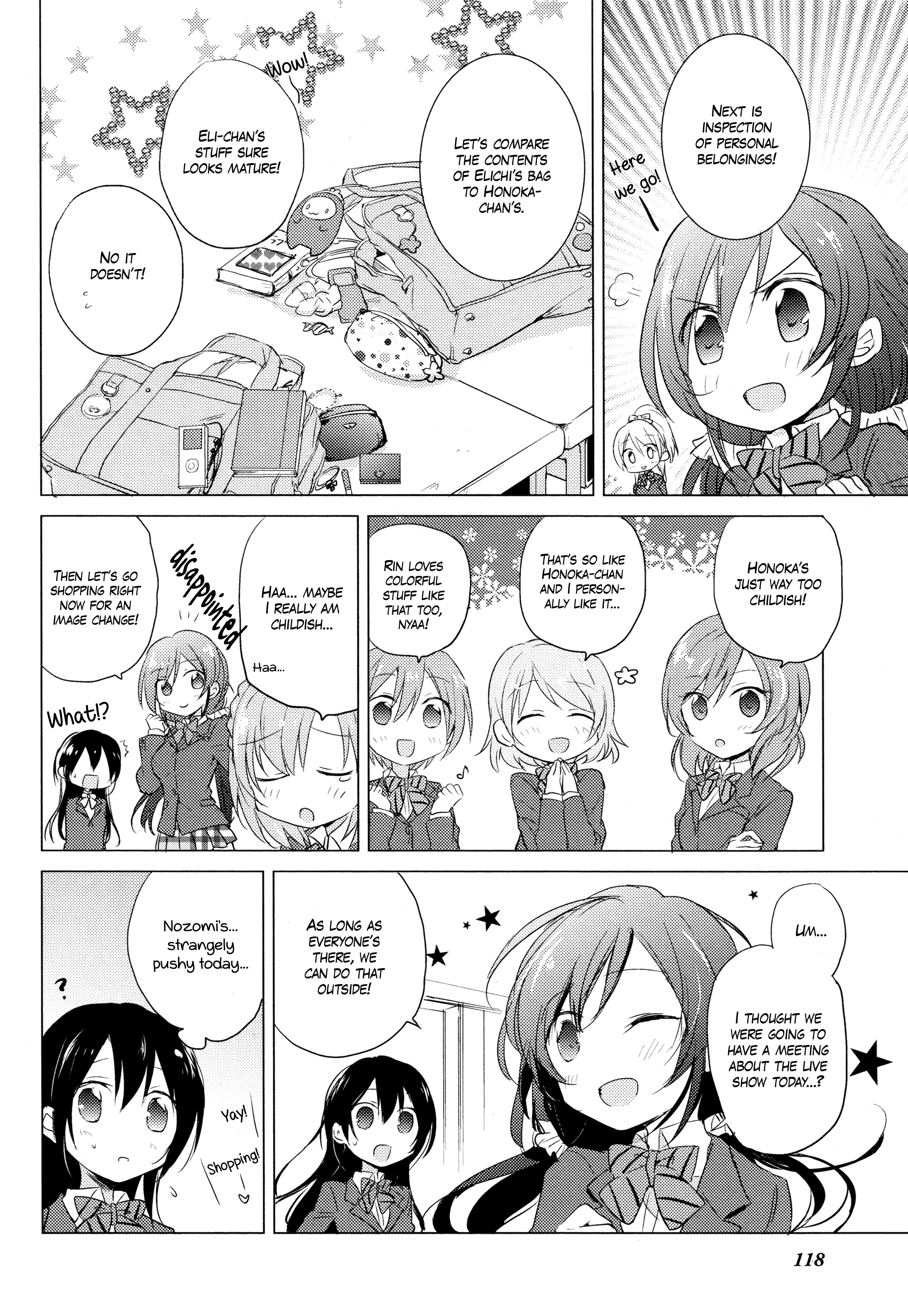 Love Live! Comic Anthology Μ's Sweet Memories Chapter 10 #8