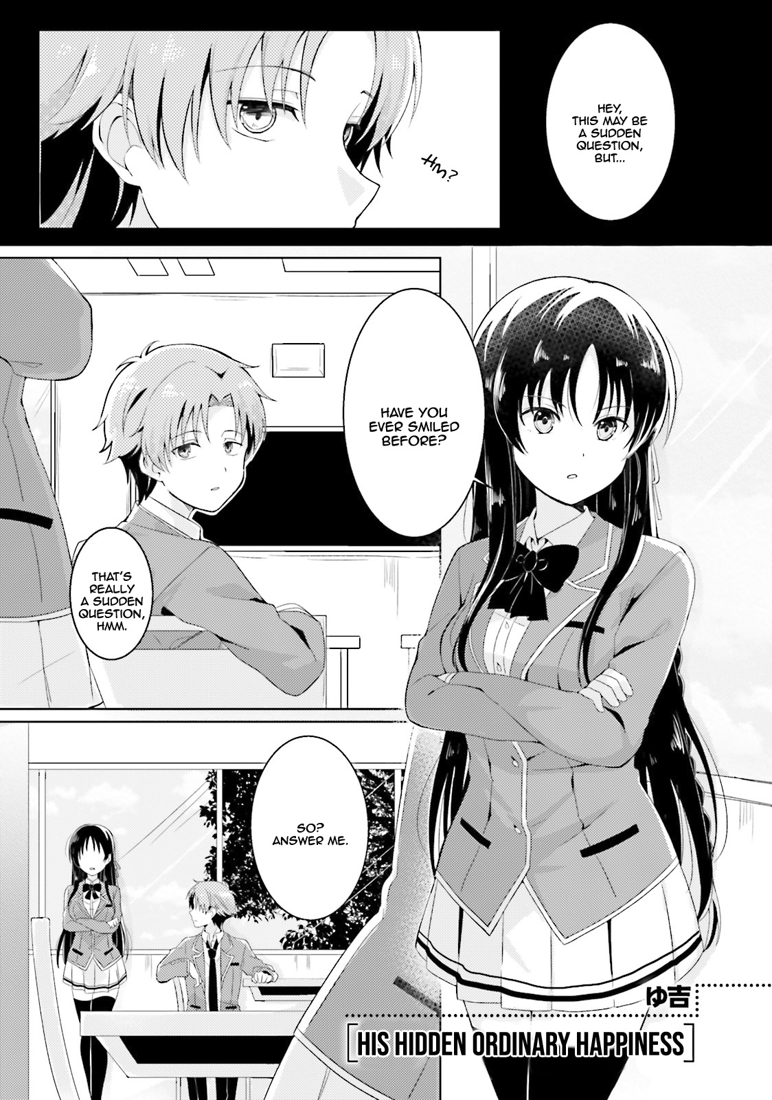 Welcome To The Classroom Of The Supreme Ability Doctrine: Other School Days Chapter 3 #2