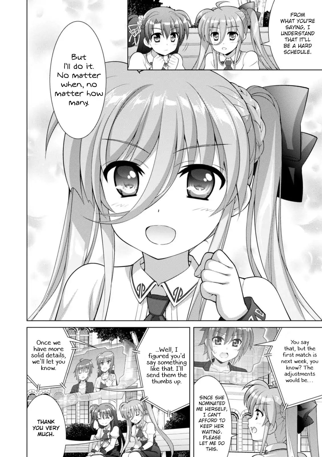 Mahou Shoujo Lyrical Nanoha Vivid Chapter 100 #16