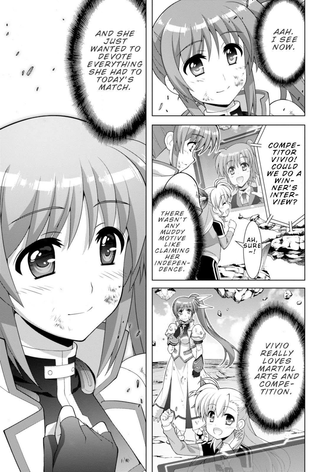 Mahou Shoujo Lyrical Nanoha Vivid Chapter 99 #20