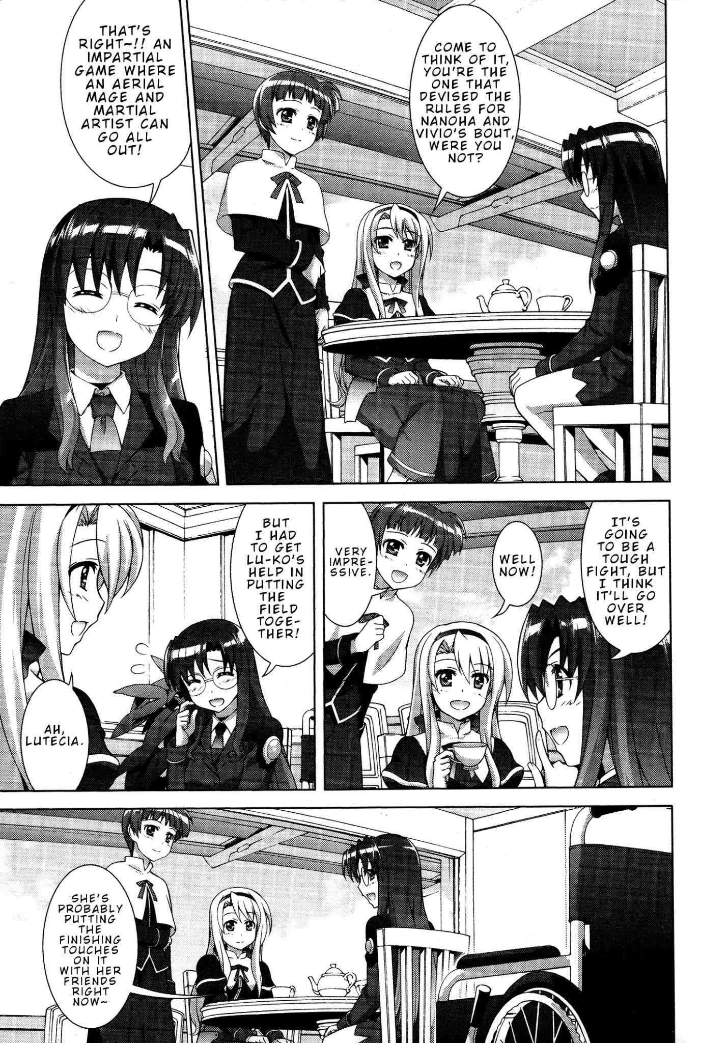 Mahou Shoujo Lyrical Nanoha Vivid Chapter 92 #24