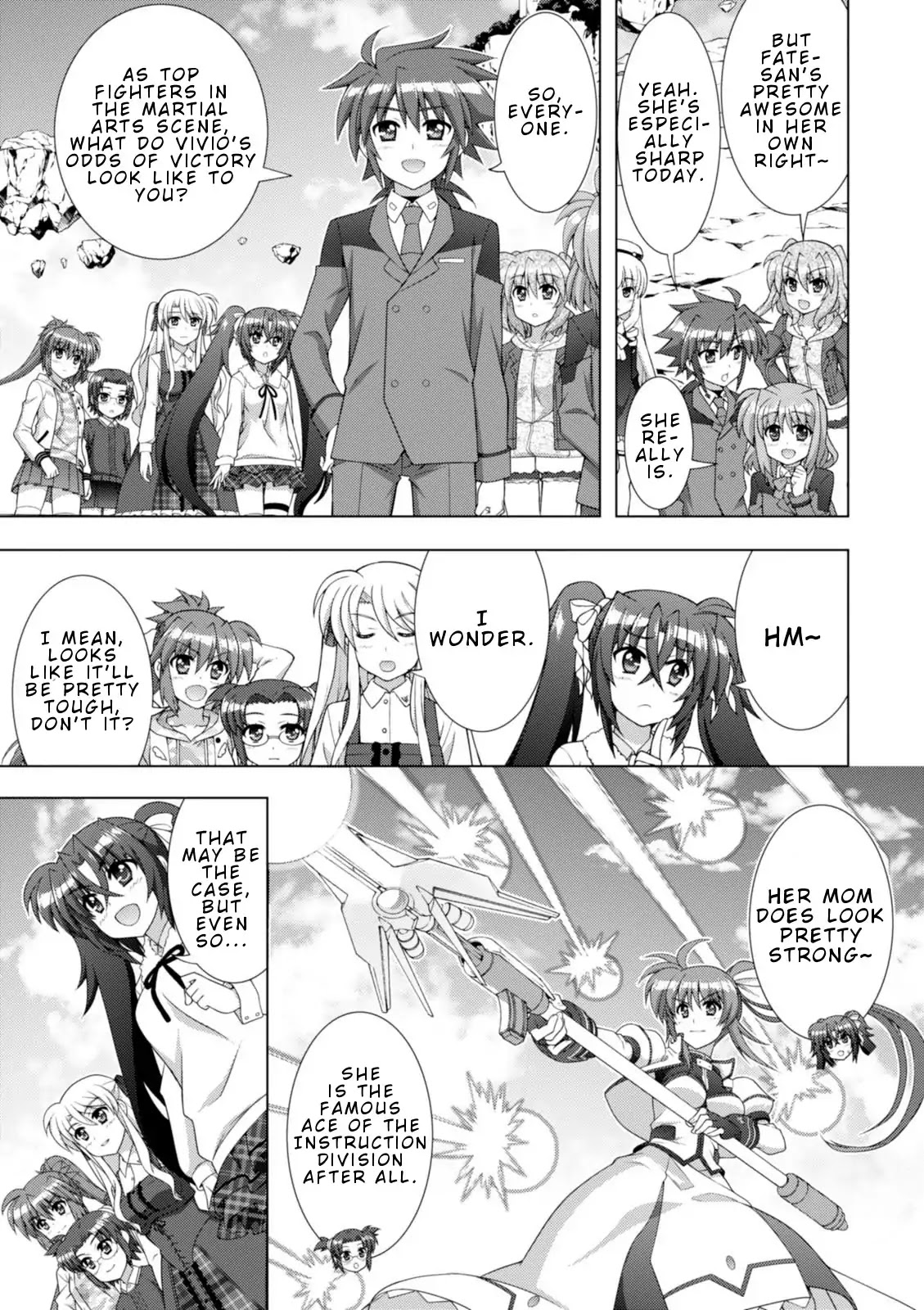 Mahou Shoujo Lyrical Nanoha Vivid Chapter 93 #14