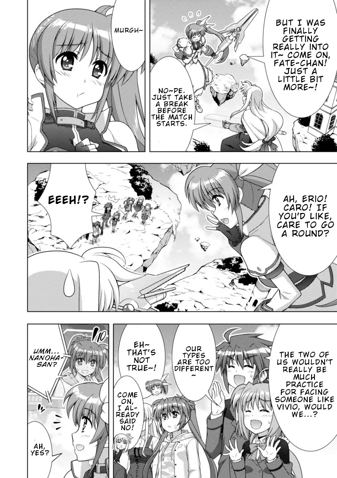 Mahou Shoujo Lyrical Nanoha Vivid Chapter 93 #23