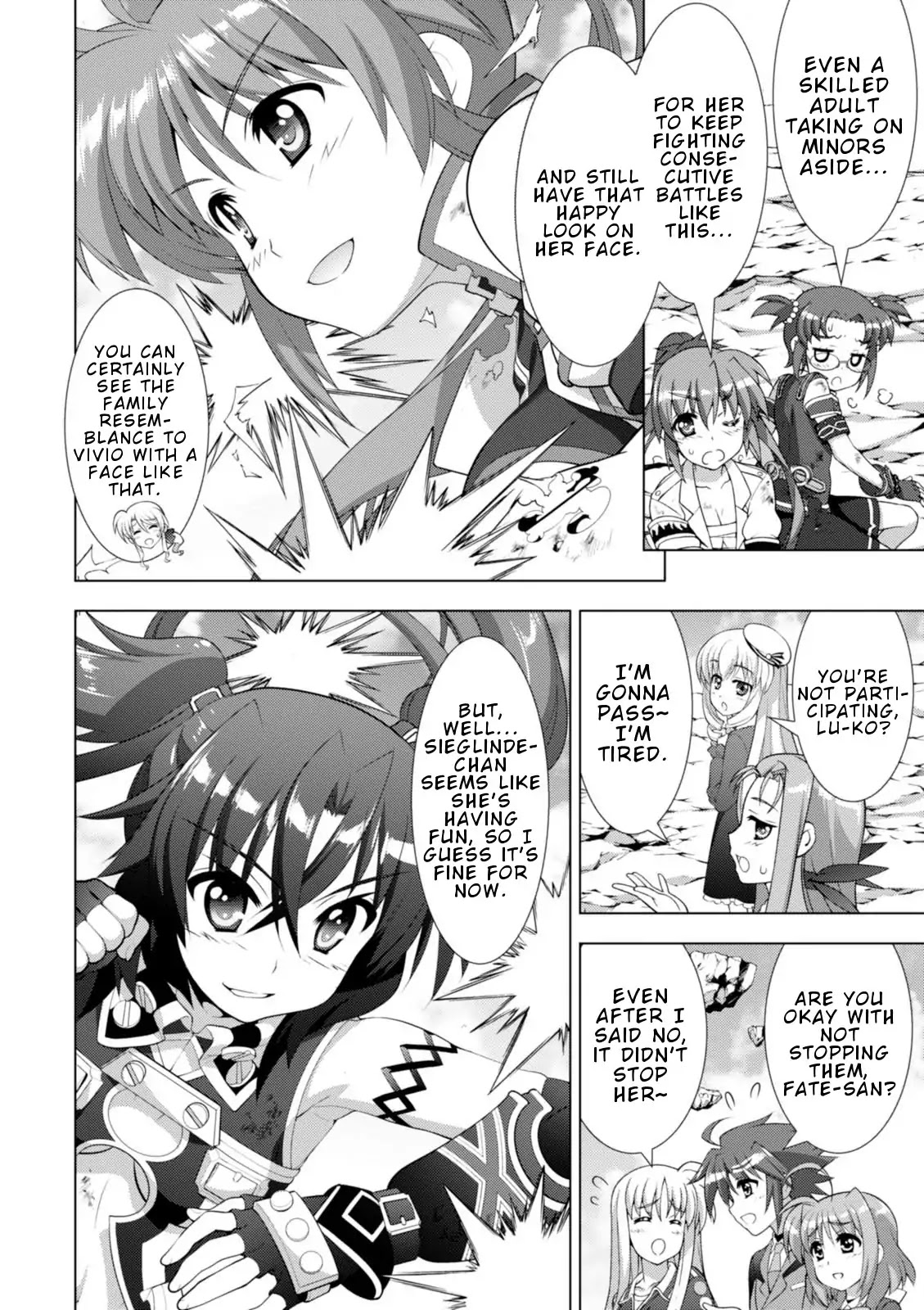 Mahou Shoujo Lyrical Nanoha Vivid Chapter 93 #27