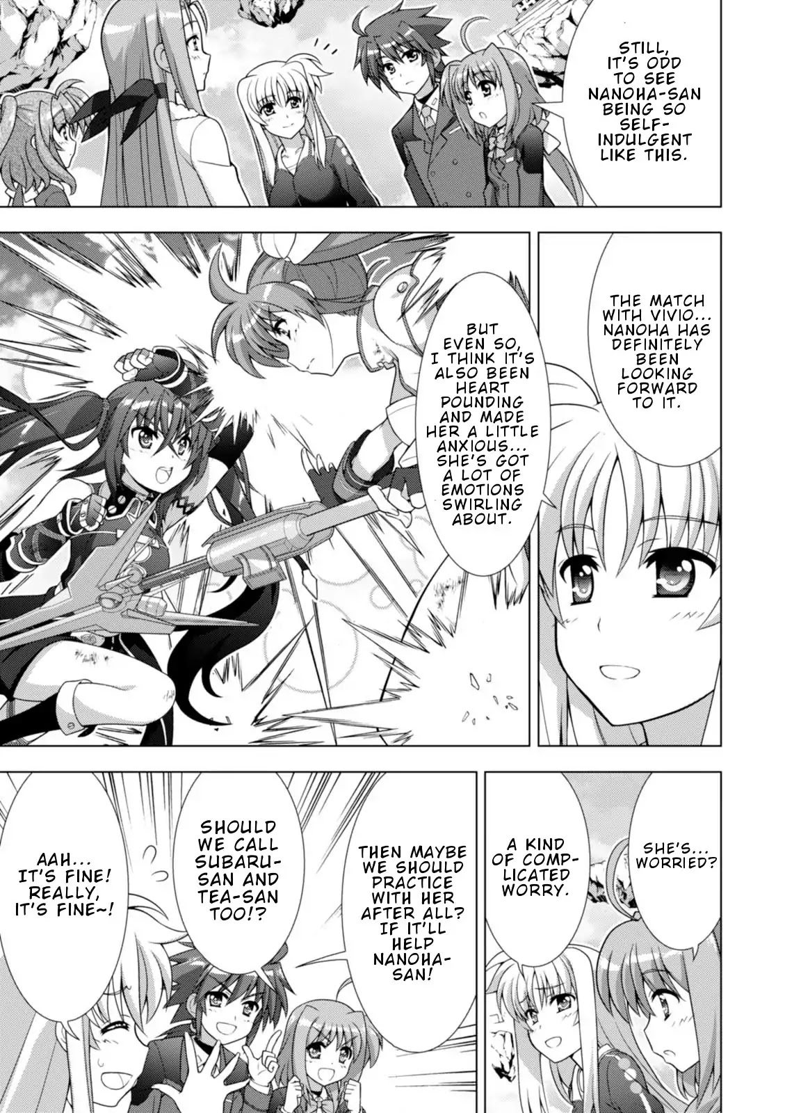 Mahou Shoujo Lyrical Nanoha Vivid Chapter 93 #28