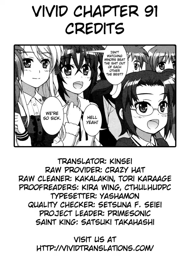 Mahou Shoujo Lyrical Nanoha Vivid Chapter 91 #29