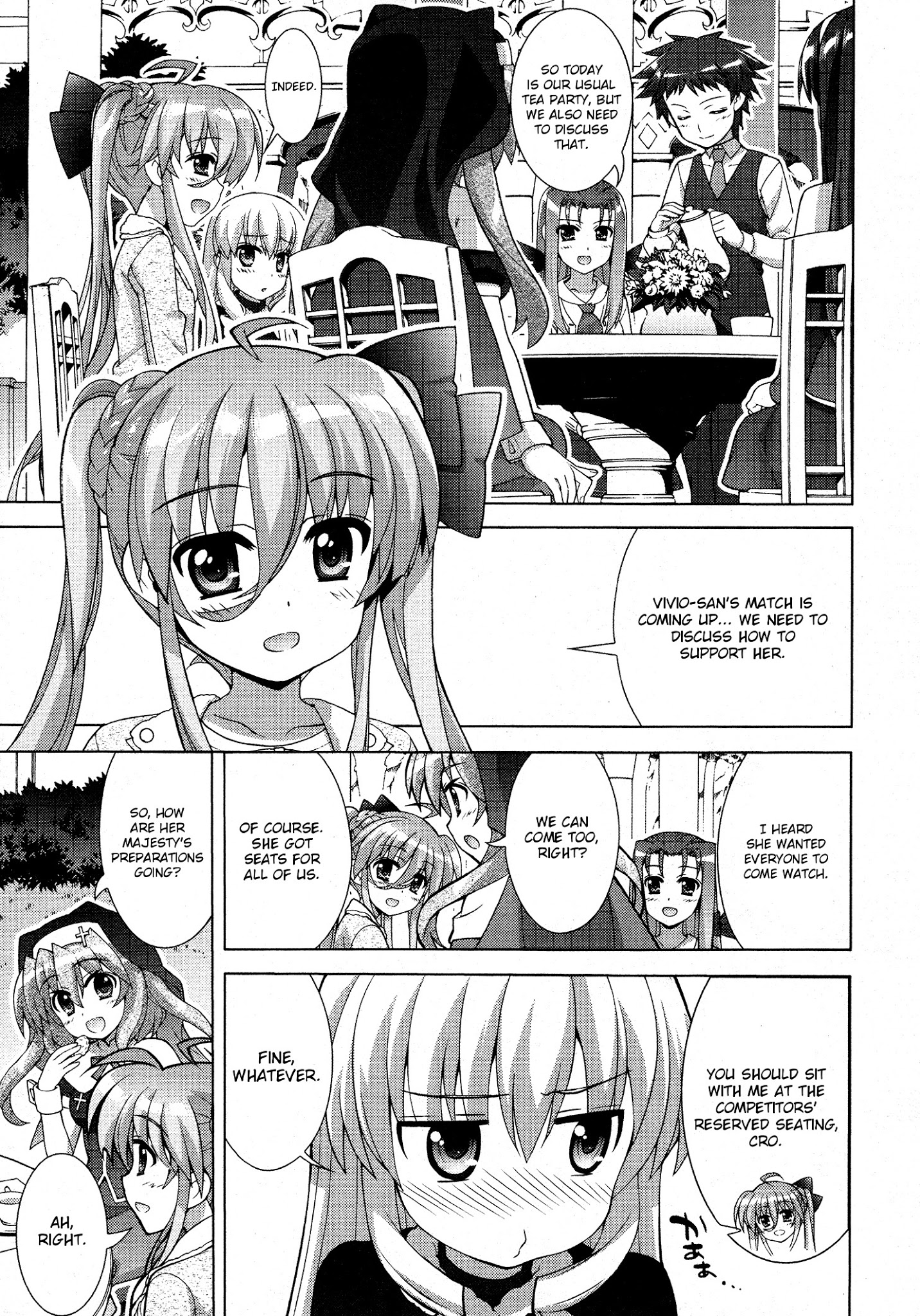 Mahou Shoujo Lyrical Nanoha Vivid Chapter 86 #15