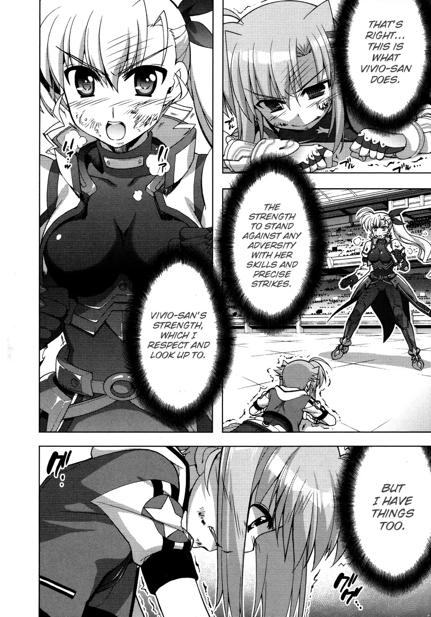 Mahou Shoujo Lyrical Nanoha Vivid Chapter 90 #26