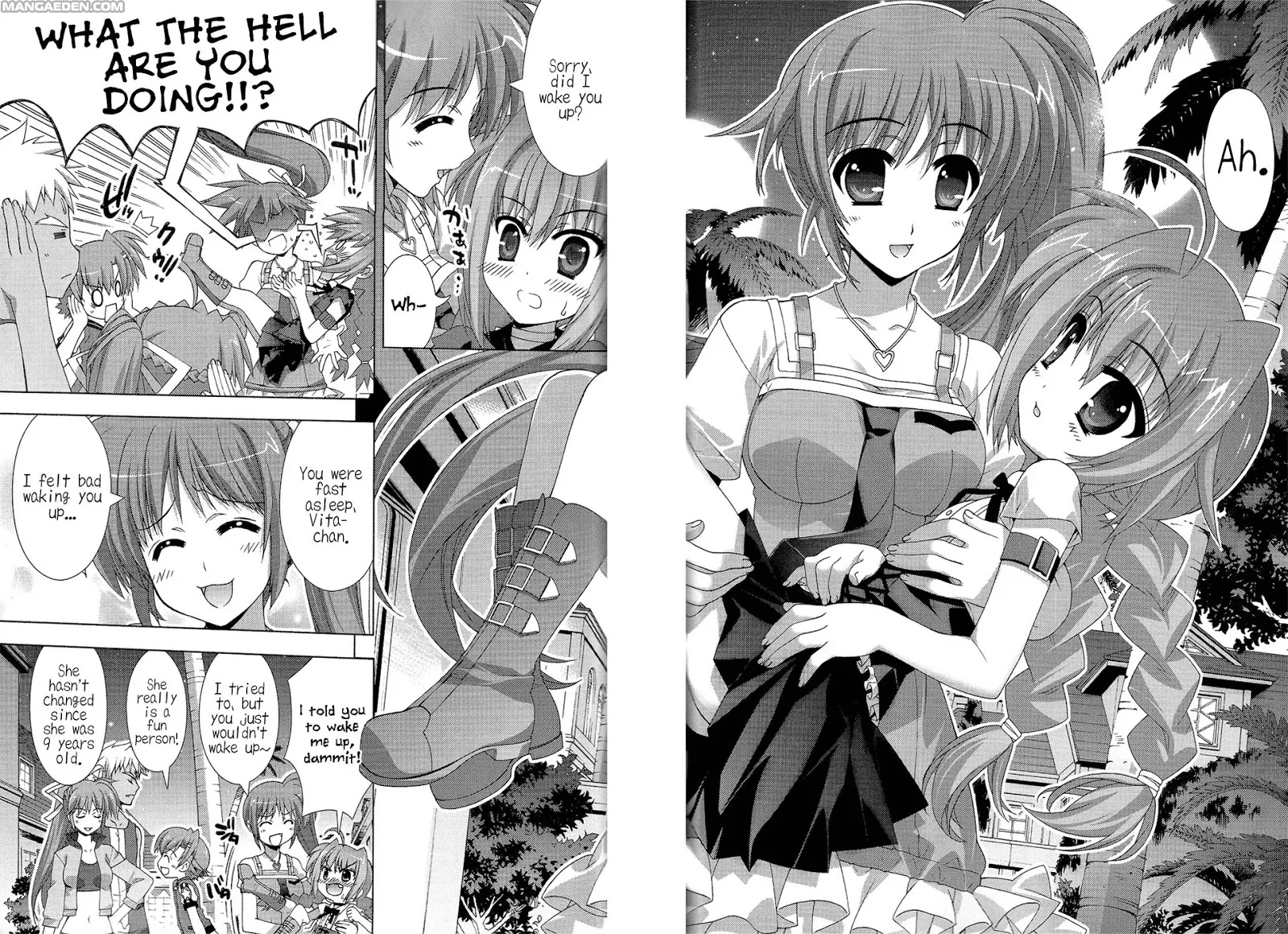 Mahou Shoujo Lyrical Nanoha Vivid Chapter 23.5 #25